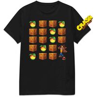 T-Shirt Crash Bandicoot Apple Crate Tee L NDCB010-L