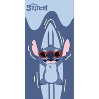 Telo Mare Poliestere Disney Stitch Surf w/Glasses 70x140cm