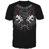 T-Shirt Superman Indistruttibile Nero S TS135812SPM-S