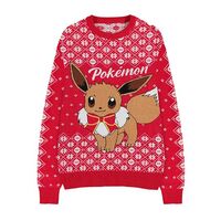 Maglione Natale Pokemon Eevee Red L KW528133POK-L
