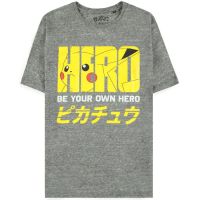 T-Shirt Pokemon Pikachu Pika Hero Uomo L TS773628POK-L
