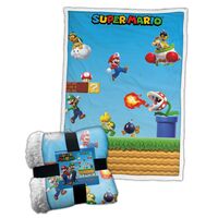 Coperta Sherpa Super Mario Personaggi