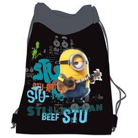 Sacca Minions Nero 30x40cm MINION SAKKYBAG NERO