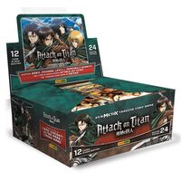 Attack on Titan Card Box 24 Buste