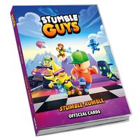Stumble Guys Card Stumble Rumble Raccoglitore + 1 Busta