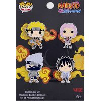 FUNKO PIN MINI Naruto Team 7 Set 4pz NRPN0018