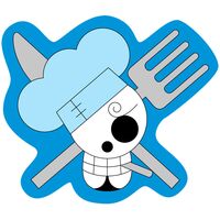 Cuscino One Piece Logo Chef 3D OP-2684SC