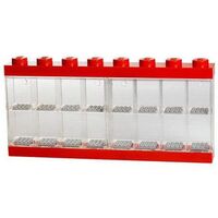 LEGO Minifigure Display 16 Slots Red RCL MDC16 RD