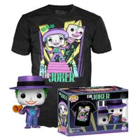 Set figure POP & Tee DC Comics Batman The Joker (XL)