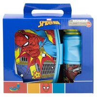 Gift Set 2 in 1 Lunchbox + Spider-Man Water Bottle ST74773