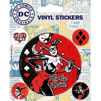 Harley Quinn Retro Stickers PS7274