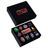 Set of Metallic Avengers Keychain + Tags MV15708