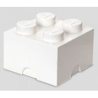 LEGO Brick 4 White Container RCL SB4 WH