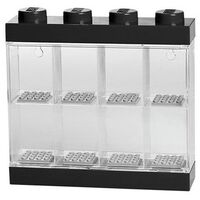 LEGO Minifigure Display 8 Slots Black RCL MDC8 BK