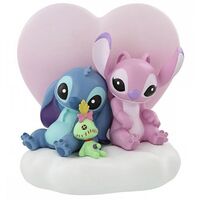 Lampada Disney Stitch e Angel con Cuore
