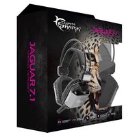 WHITESHARK Cuffie Wired Gaming GH-1646 Jaguar Nera/Argento