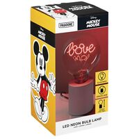 Paladone - Mickey Mouse Love Neon Bulb Lamp