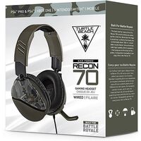 TURTLEBEACH Cuffie Wired Gaming Recon 70P Green Camo
