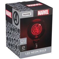 Paladone - Marvel: Avengers Logo Neon Bulb Lamp