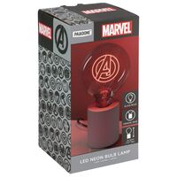 Paladone - Marvel: Avengers Logo Neon Bulb Lamp