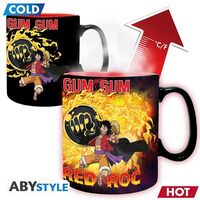 Tazza Cambia Colore One Piece Monkey D.Luffy vs Kaidou