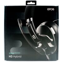 EPOS Cuffie con Microfono H3 Hybrid Black
