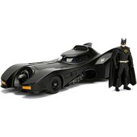 JADA Batman 1989 Batmobile Die-Cast Scala 1:24+Batman
