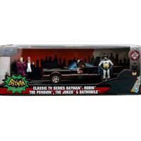 JADA Batman 1966 Classic Batmobile Deluxe Die-Cast 1:24 253215011