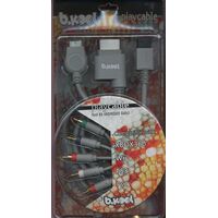 X360 WII PS3 PS2 PLAYCABLE 4IN1 BKOOL