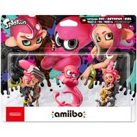 Amiibo Splatoon 2 Pack 3 in 1 Octoling Boy/Girl/Octopus