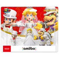 Amiibo Super Mario Odyssey Pack 3 in 1 Mario/Peach/Bowser