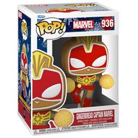 FUNKO POP Holiday Gingerbread Marvel Captain Marvel 50661