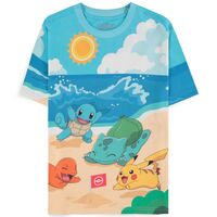 T-Shirt Pokemon Beach Day Donna L TS661058POK-L