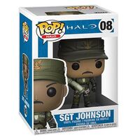 FUNKO POP Halo Sergent Johnson 08 30101