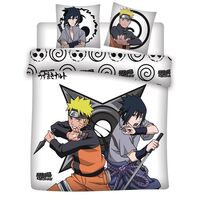 Naruto Shippuden microfibre duvet cover bed 135cm 5407010071504