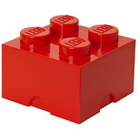 LEGO Brick 4 Red Container RCL SB4 RD