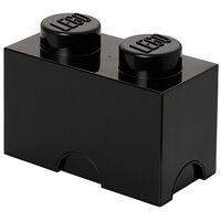 Contenitore LEGO Brick 2 Nero RCL SB2 BK