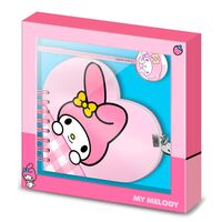 KARACTERMANIA Hello Kitty My Melody diary + pen set