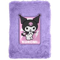 KIDS LICENSING Hello Kitty Kuromi plush notebook