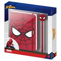 KARACTERMANIA Marvel Spiderman diary + pen set