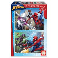 EDUCA Puzzle - Marvel Spiderman 2x48pcs