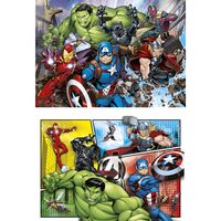 Clementoni Puzzle - Marvel Avengers 2x60pcs