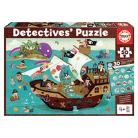 EDUCA Puzzle - Pirates Boat Detectives 50pcs