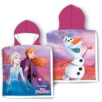 DISNEY Disney Frozen cotton poncho towel
