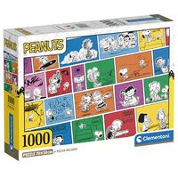 Clementoni Puzzle - Peanuts 1000pcs