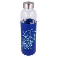 STOR Sonic The Hedgehog silicone cover glass bottle 585ml