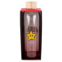 STOR Nintendo Super Mario Bros glass bottle 1030ml
