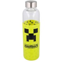 STOR Minecraft silicone cover glass bottle 585ml