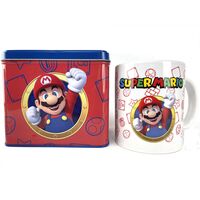 Nintendo Super Mario Bros Mario Mug + Money box set 8029085817237