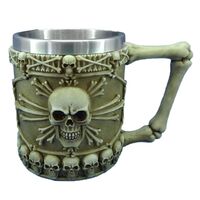 PUCKATOR Skull and Bone Game jug